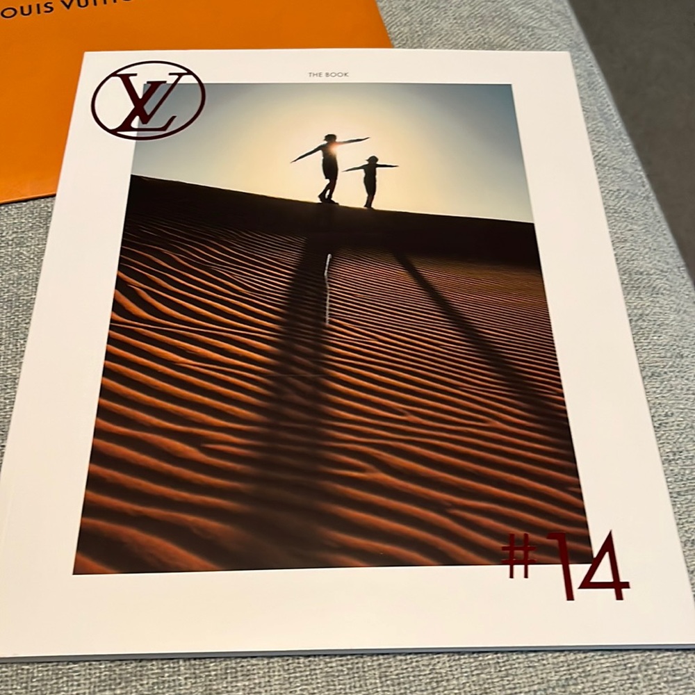 Louis Vuitton #14 the book and envelope.